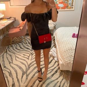 Black mini dress club London asos
